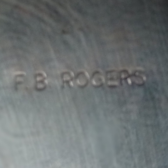 F.B. Rodgers Vintage Silver Serving Tray - Picture 5 of 5